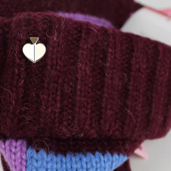 NEW KATE SPADE Heritage Stripe Beanie Hat